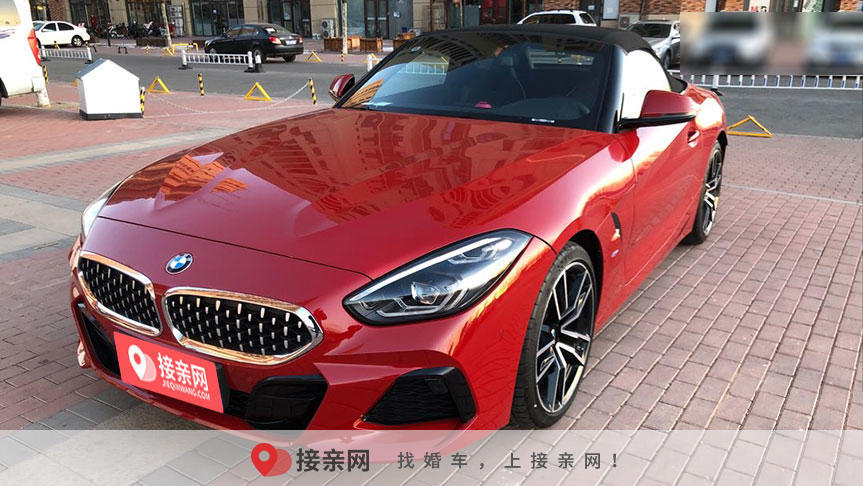品牌车型:宝马z4 新车价:60万 车牌号:冀r***r5 车身颜色:红色 车载