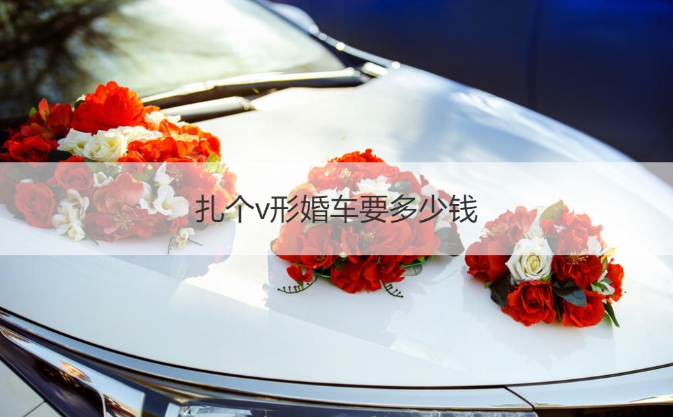 扎个v形婚车要多少钱  扎个婚车费用多少
