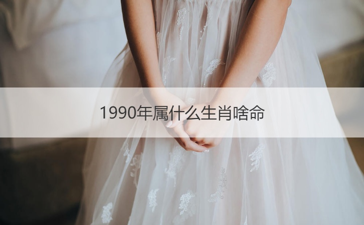 1990年属什么生肖啥命