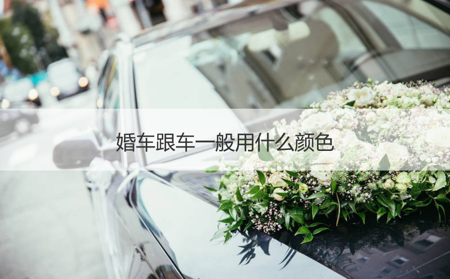 婚车跟车一般用哪种颜色