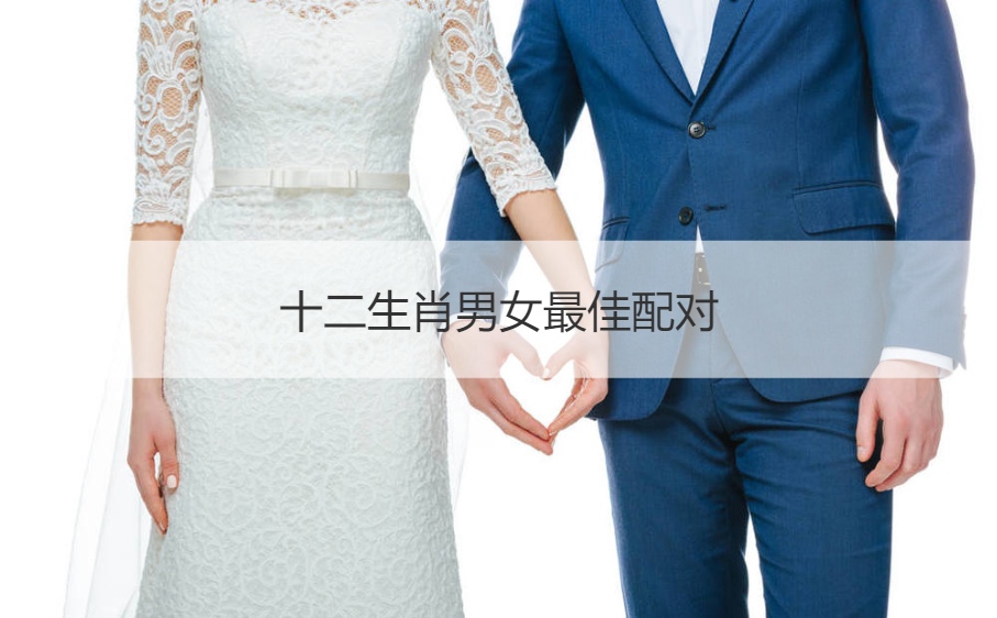 12生肖男女最好配对
