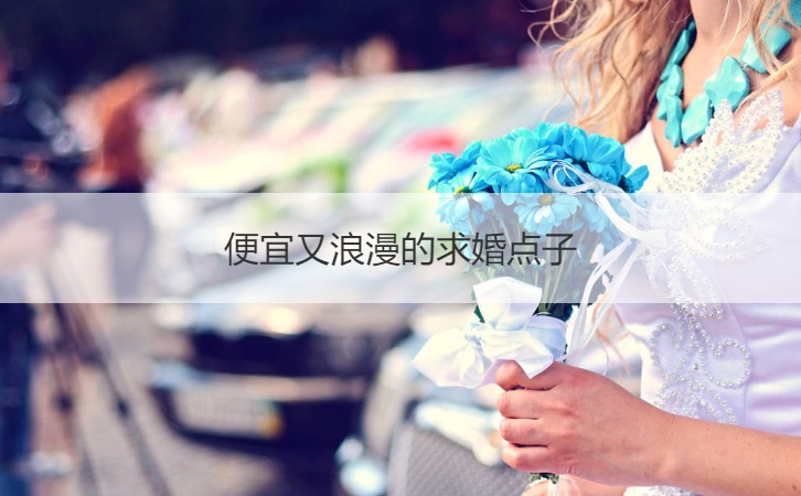 实惠又浪漫的求婚点子