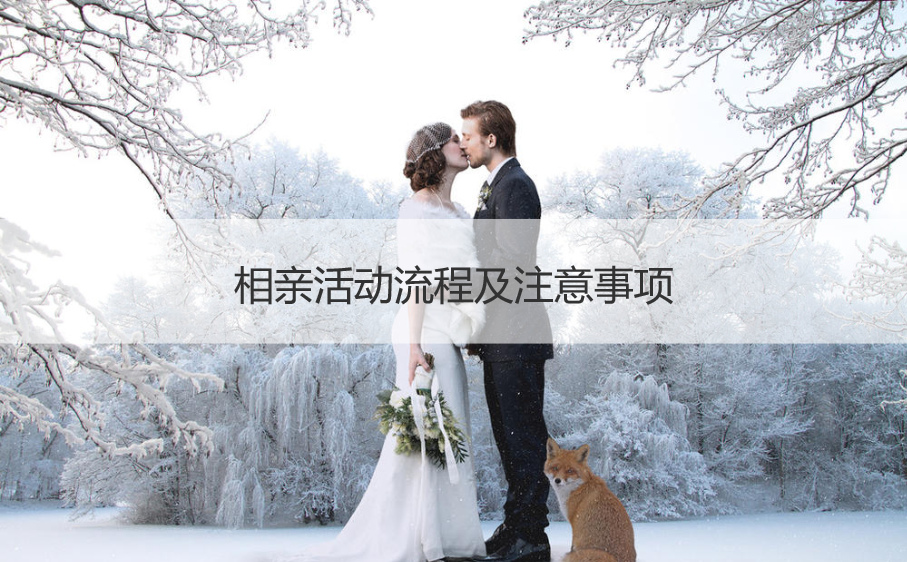 相亲活动步骤及需要注意的地方