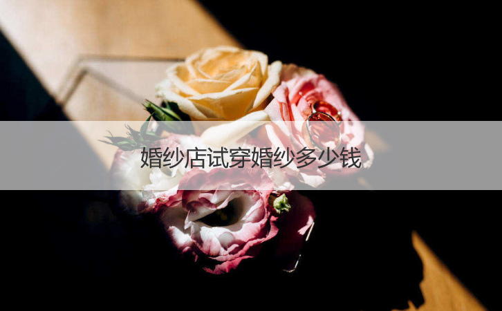 婚纱店试穿婚纱多少钱