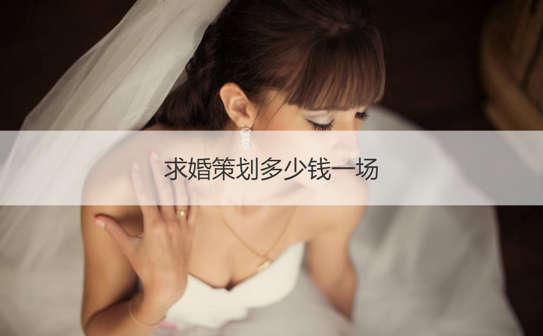 求婚策划多少钱一场 求婚仪式创意策略
