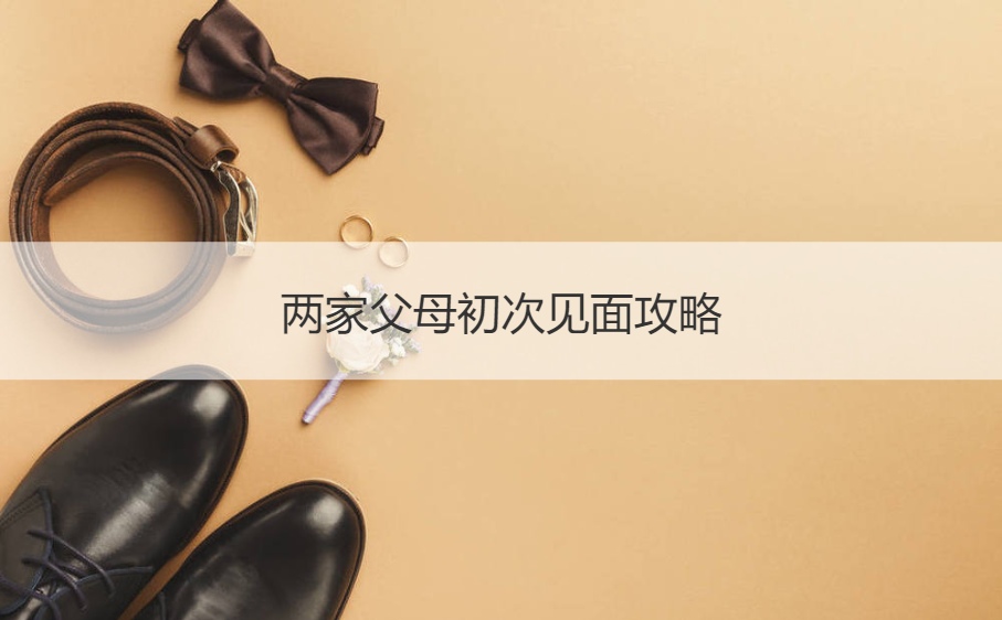 两家爸爸妈妈第一次见面攻略