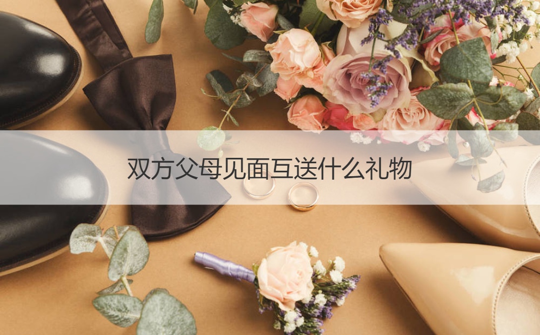 双方爸爸妈妈见面互送什么礼物最合适
