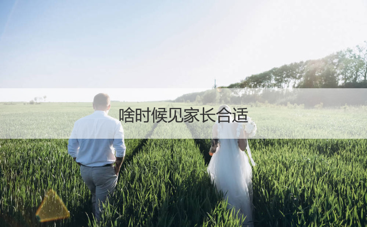 什么时候见父母适合 赞美父母的文案