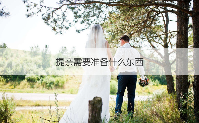 提亲需要筹备什么东西