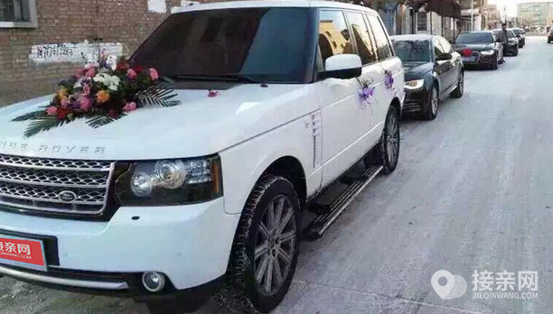套餐路虎揽胜+5辆路虎揽胜婚车