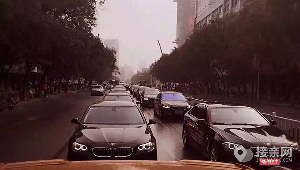 套餐奔驰S级+7辆宝马5系婚车