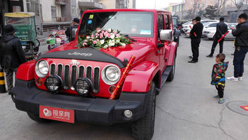 Jeep牧馬人婚車 （紅色，可做頭車）