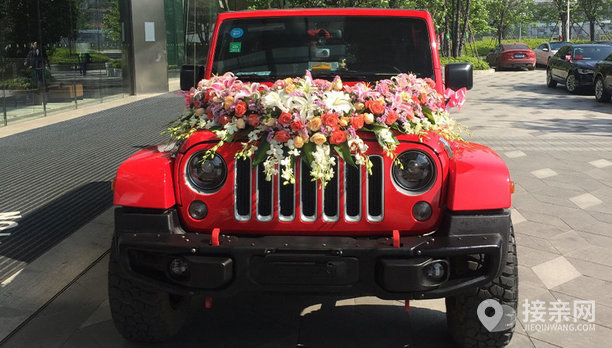 jeep牧马人婚车
