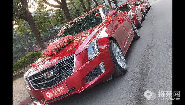 凯迪拉克ats-l 5辆凯迪拉克ats-l婚车队