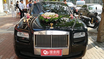 劳斯莱斯古思特婚车 （黑色，可做头车）