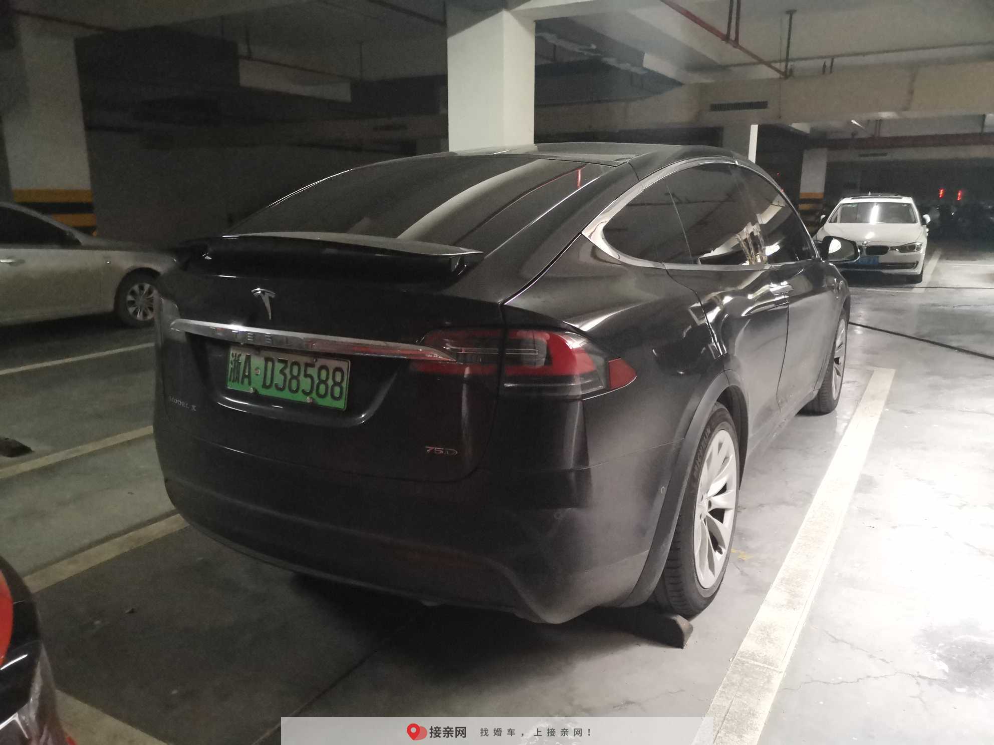 杭州租一辆特斯拉modelx做婚车仅需800元