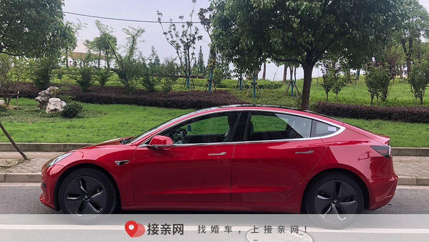 婚礼车出租:上海特斯拉model 3499元