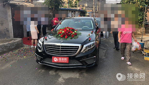 勞斯萊斯幻影 3輛奔馳s級婚車隊