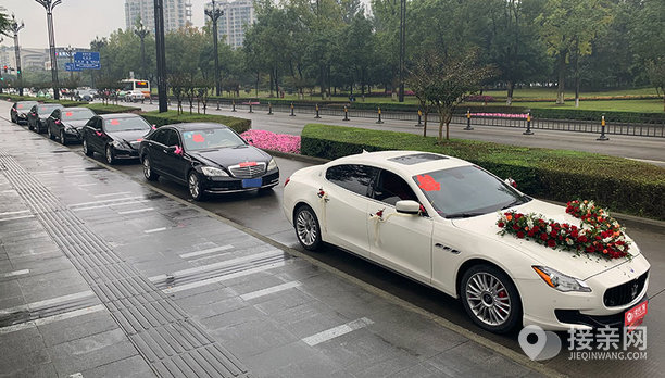 套餐玛莎拉蒂总裁 5辆奔驰s级婚车