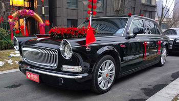 红旗l5婚车 (黑色,可做头车)