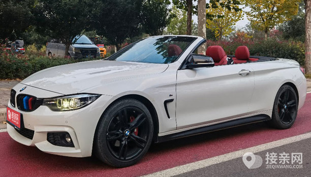 宝马4系敞篷婚车