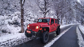 Jeep牧馬人婚車 （紅色，可做頭車）