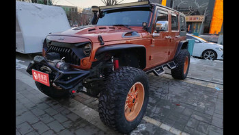 Jeep牧馬人婚車 （橙色，可做頭車）