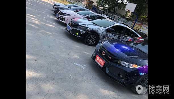 套餐本田思域 30辆本田思域婚车